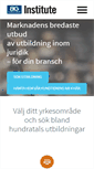 Mobile Screenshot of bginstitute.se